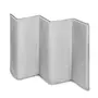 Patut pliant, Lionelo, Stefi Plus, Cu doua nivele, Cu intrare laterala cu fermoar, 2 roti, 120 x 60 cm, Conform cu standardul european de securitate EN 716, Roz/Galben - 10