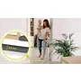 Poarta de siguranta, Lionelo, Truus Slim, Prin presiune, 105 cm, Conform cu standardul europeane de securitate EN1930, Gri/Natur - 14