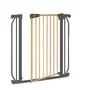 Poarta de siguranta, Lionelo, Truus Slim, Prin presiune, 105 cm, Conform cu standardul europeane de securitate EN1930, Gri/Natur - 5