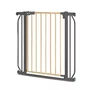 Poarta de siguranta, Lionelo, Truus Slim, Prin presiune, 105 cm, Conform cu standardul europeane de securitate EN1930, Gri/Natur - 8