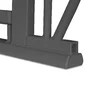 Poarta de siguranta, Lionelo, Truus Slim, Prin presiune, 105 cm, Conform cu standardul europeane de securitate EN1930, Gri/Natur - 10