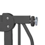 Poarta de siguranta, Lionelo, Truus Slim, Prin presiune, 105 cm, Conform cu standardul europeane de securitate EN1930, Gri/Natur - 11