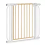 Poarta de siguranta, Lionelo, Truus Slim, Prin presiune, 105 cm, Conform cu standardul europeane de securitate EN1930, Gri/Natur - 7