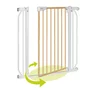 Poarta de siguranta, Lionelo, Truus Slim, Prin presiune, 105 cm, Conform cu standardul europeane de securitate EN1930, Gri/Natur - 14