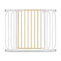 Poarta de siguranta, Lionelo, Truus Slim, Prin presiune, 105 cm, Conform cu standardul europeane de securitate EN1930, Gri/Natur - 1
