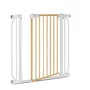 Poarta de siguranta, Lionelo, Truus Slim, Prin presiune, 105 cm, Conform cu standardul europeane de securitate EN1930, Gri/Natur - 5