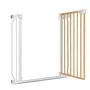 Poarta de siguranta, Lionelo, Truus Slim, Prin presiune, 105 cm, Conform cu standardul europeane de securitate EN1930, Gri/Natur - 6