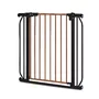 Poarta de siguranta, Lionelo, Truus Slim, Prin presiune, 105 cm, Conform cu standardul europeane de securitate EN1930, Negru/Natur - 8