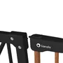 Poarta de siguranta, Lionelo, Truus Slim, Prin presiune, 105 cm, Conform cu standardul europeane de securitate EN1930, Negru/Natur - 14