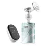 Pompa de san, Lionelo, Fidi Go, Functie de masaj, Autonomie pana la 90 min, Afisaj LED, Cu accesorii, Gri Pal - 9