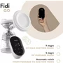Pompa de san, Lionelo, Fidi Go, Functie de masaj, Autonomie pana la 90 min, Afisaj LED, Cu accesorii, Gri Pal - 7