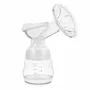 Pompa dubla de san, Lionelo, Electrica, Cu 9 nivele de aspiratie, 5 moduri de masaj, Afisaj LED, Imita suptul natural al copilului, Functionare pana la 90 min, Silentioasa, Fara BPA, Include 2 recipiente de 150 ml si 2 pungi, Cablu USB, Husa, Alb/Gri - 4