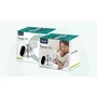 Pompa dubla de san, Lionelo, Electrica, Cu 9 nivele de aspiratie, 5 moduri de masaj, Afisaj LED, Imita suptul natural al copilului, Functionare pana la 90 min, Silentioasa, Fara BPA, Include 2 recipiente de 150 ml si 2 pungi, Cablu USB, Husa, Alb/Gri - 36