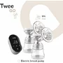 Pompa dubla de san, Lionelo, Electrica, Cu 9 nivele de aspiratie, 5 moduri de masaj, Afisaj LED, Imita suptul natural al copilului, Functionare pana la 90 min, Silentioasa, Fara BPA, Include 2 recipiente de 150 ml si 2 pungi, Cablu USB, Husa, Alb/Gri - 31