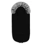 Sac de iarna, Lionelo, Frode, Pentru carucior, 90x45 cm, Impermeabil, Universal, Negru - 10