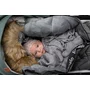 Sac de iarna, Lionelo, Frode, Pentru carucior, 90x45 cm, Impermeabil, Universal, Negru - 22