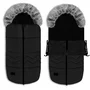 Sac de iarna, Lionelo, Frode, Pentru carucior, 90x45 cm, Impermeabil, Universal, Negru - 1