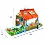 Salteluta  interactiva Lionelo, Agnes, Cu jucarii, Conform cu standardul european de securitate EN71, 142x142x45 cm, Multicolor - 4