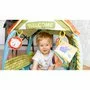 Salteluta  interactiva Lionelo, Agnes, Cu jucarii, Conform cu standardul european de securitate EN71, 142x142x45 cm, Multicolor - 16
