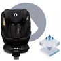 Scaun auto, Lionelo, I-size Antoon Plus, Pozitie de somn, Protectie laterala, Rotire 360 grade, 0-18 kg, Cu Isofix si picior de sustinere, Negru, Testat ADAC, Conform cu standardul european de securitate ECE R129, Negru - 28
