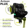 Scaun auto, Lionelo, I-size Antoon Plus, Pozitie de somn, Protectie laterala, Rotire 360 grade, 0-18 kg, Cu Isofix si picior de sustinere, Negru, Testat ADAC, Conform cu standardul european de securitate ECE R129, Negru - 34