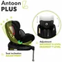 Scaun auto, Lionelo, I-size Antoon Plus, Pozitie de somn, Protectie laterala, Rotire 360 grade, 0-18 kg, Cu Isofix si picior de sustinere, Negru, Testat ADAC, Conform cu standardul european de securitate ECE R129, Negru - 36