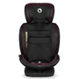 Scaun auto, Lionelo, Bastiaan i-Size, 4 in 1, Protectie laterala, Cu spatar inclinabil in 4 pozitii, Cu tetiera reglabila in 7 pozitii, Rotire 360 grade, Top Tether, 0-36 Kg, 40-150 cm, Cu Isofix, Conform cu ECE R129/03, Negru/Rosu - 6