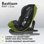 Scaun auto, Lionelo, Bastiaan RWF i-Size, Pozitie de somn, Protectie laterala, Rotire 360 grade, 0-36 Kg, Cu Isofix si Centura Top Tether, Conform cu standardul european de securitate ECE R129, Gri - 42