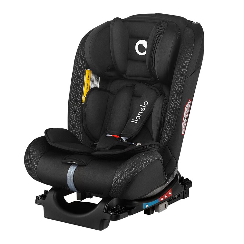 Lionelo - scaun auto sander spatar reglabil, pozitie de somn, 0-36 kg, cu isofix, negru
