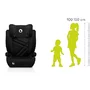Scaun auto, Lionelo, Hugo i-Size, Universal, Orientare in directia sensului de mers, Reglabil, Conform standardului de securitate R129, 100-150 cm, 4-12 ani, Gri - 5