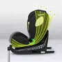 Scaun auto, Lionelo, i-Size Braam, 0-36 Kg, 40-150 cm, Cu isofix si picior de fixare, Protectie laterala, Rotire 360 grade, Ajustare spatar in 5 pozitii, Tetiera reglabila in 14 trepte, Conform cu standardul european de securitate R129, Negru - 13
