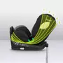 Scaun auto, Lionelo, i-Size Braam, 0-36 Kg, 40-150 cm, Cu isofix si picior de fixare, Protectie laterala, Rotire 360 grade, Ajustare spatar in 5 pozitii, Tetiera reglabila in 14 trepte, Conform cu standardul european de securitate R129, Negru - 15