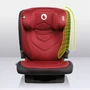 Scaun auto i-Size, Lionelo, Neal, Spatar reglabil in 3 pozitii, Tetiera in 14 pozitii, Suport sticla inclus, 15-36 Kg, 100-150 cm, Cu Isofix, Conform ECE R129, Rosu - 26