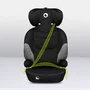 Scaun auto, Lionelo, Lars i-Size, Cu tetiera reglabila in 10 pozitii, Cu pozitionare spre sensul de mers, 15-36 Kg, 100-150 cm, Conform cu standardul european de securitate ECE R129/03, Negru/Gri - 14