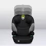 Scaun auto, Lionelo, Lars i-Size, Cu tetiera reglabila in 10 pozitii, Cu pozitionare spre sensul de mers, 15-36 Kg, 100-150 cm, Conform cu standardul european de securitate ECE R129/03, Negru/Gri - 13