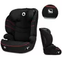 Scaun auto, Lionelo, Lars i-Size, Cu tetiera reglabila in 10 pozitii, Cu pozitionare spre sensul de mers, 15-36 Kg, 100-150 cm, Conform cu standardul european de securitate ECE R129/03, Negru/Rosu - 3