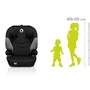 Scaun auto, Lionelo, Lars i-Size, Cu tetiera reglabila in 10 pozitii, Cu pozitionare spre sensul de mers, 15-36 Kg, 100-150 cm, Conform cu standardul european de securitate ECE R129/03, Negru/Rosu - 10