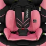 Scaun auto, Lionelo, Levi One i-Size, Universal, Instalare FWF, Cu tetiera reglabila in 10 pozitii, Cu spatar detasabil, 76-150 cm, Conform cu R129, Roz - 13
