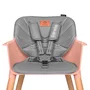 Scaun de masa, Lionelo, Koen, Din fag, 2 in 1, Transformabil, Sustine 30 kg, 6 luni+, Conform cu standardul european de securitate EN14988, Roz - 8