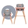 Scaun de masa, Lionelo, Koen, Din fag, 2 in 1, Transformabil, Sustine 30 kg, 6 luni+, Conform cu standardul european de securitate EN14988, Roz - 6