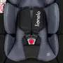 Scoica auto, Lionelo, i-Size Astrid, 0-13 Kg, 40-87 cm, Cu salteluta, Testat ADAC, Conform cu standardul european de securitate R129, Negru/Gri - 9