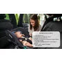 Scoica auto, Lionelo, i-Size Astrid, 0-13 Kg, 40-87 cm, Cu salteluta, Testat ADAC, Conform cu standardul european de securitate R129, Negru/Gri - 18