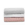 Set 3 museline, Lionelo, Bamboo, Multifunctionale, Din Bambus, 70x70 cm, Rainbow - 6