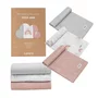 Set 3 museline, Lionelo, Bamboo, Multifunctionale, Din Bambus, 70x70 cm, Rainbow - 3