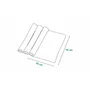 Set 3 museline, Lionelo, Bamboo, Multifunctionale, Din Bambus, 70x70 cm, Rainbow - 12