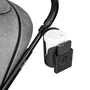 Suport universal pentru biberon/pahar si telefon, Lionelo, Ove, Cu sistem de rotire 360, Negru - 11