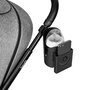 Suport universal pentru biberon/pahar si telefon, Lionelo, Ove, Cu sistem de rotire 360, Negru - 11