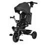 Tricicleta copii, Lionelo, Kori, Ultrapliabila, Multifunctionala, Cu suport de picioare, Control al directiei, Scaun reversibil, Rotire 360 grade, Conform cu standardul european de securitate EN71, Grey Stone - 5