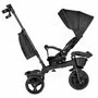 Tricicleta copii, Lionelo, Kori, Ultrapliabila, Multifunctionala, Cu suport de picioare, Control al directiei, Scaun reversibil, Rotire 360 grade, Conform cu standardul european de securitate EN71, Grey Stone - 11