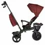 Tricicleta copii, Lionelo, Kori, Ultrapliabila, Multifunctionala. Cu suport de picioare, Control al directiei, Scaun reversibil, Rotire 360 grade, Conform cu standardul europeane de securitate EN71, Red Burgundy - 13
